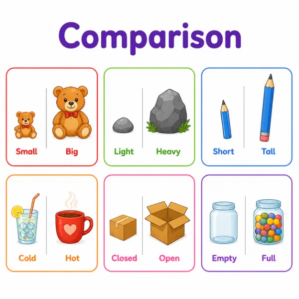 Greater than less than worksheets for kids — free printable comparison PDFs from Kidzolearn